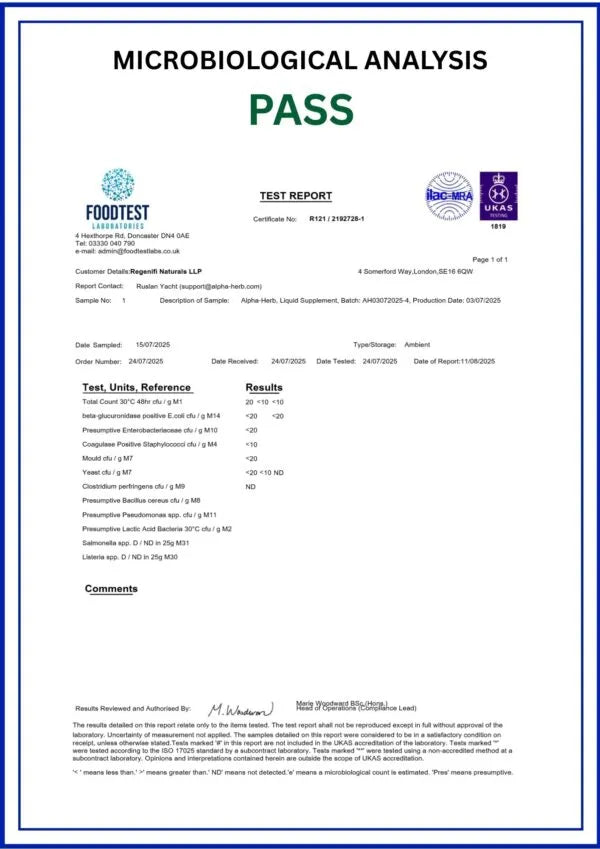 Alpha-Herb® Skin Tonic